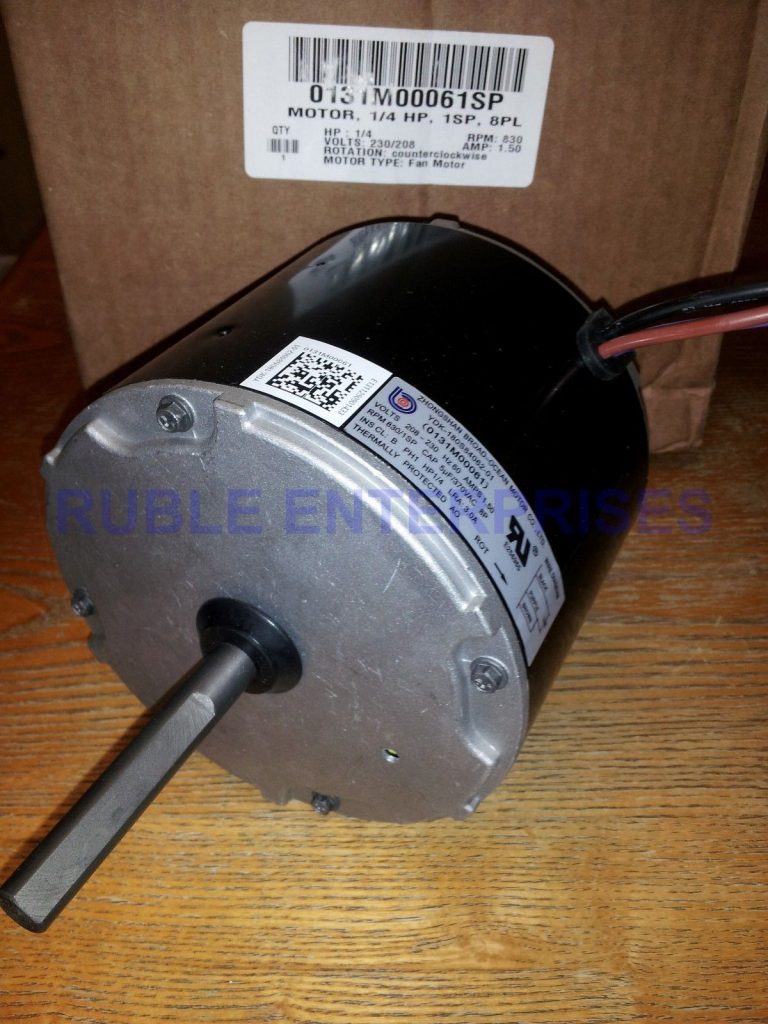 GOODMAN AMANA CONDENSER FAN MOTOR 0131M00061SP OEM WARRANTY Weather