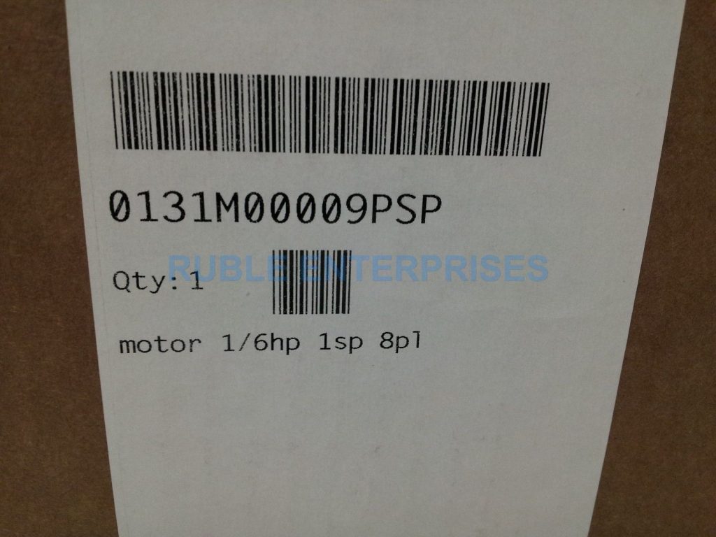 GOODMAN AMANA 0131M00009PSP 1/6 HP208230V MOTOR REPLACES B13400348 OEM